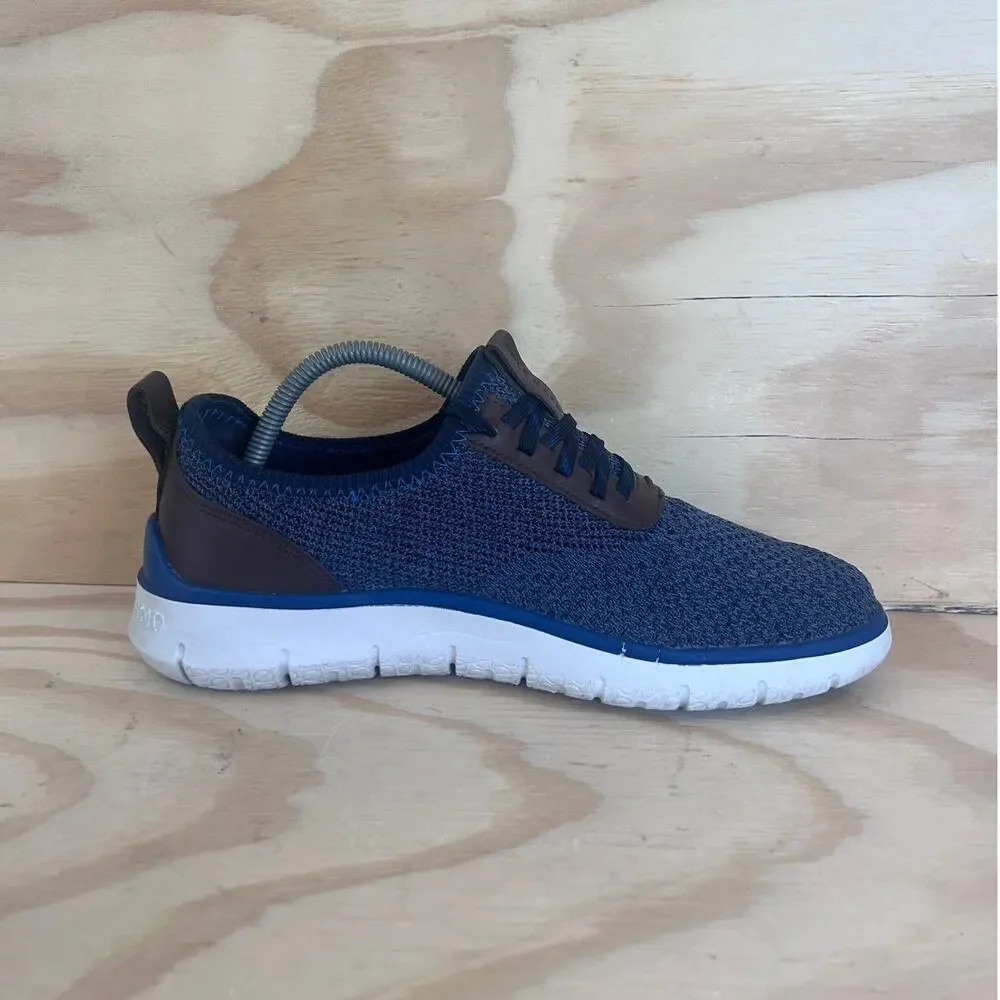 Cole Haan - Generation ZeroGrand - Oxford - Blue - Men's - 8 - C32048